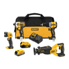 20V MAX XR BRUSHLESS 4 TOOL COMBO KIT