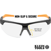Klein Standard Safety Glasses, Clear Lens