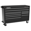 WRKSTATION 66 IN 11 DWR GL BLK