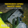 Winter Knit Dipped Gloves, Cut Level A4, Touchscreen, X-Large