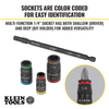 7-in-1 Impact Flip Socket Set  (P/N 32907)