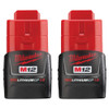 Milwaukee M12™ REDLITHIUM™ 2 PACK - CP BAT (1.5Ah)