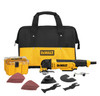 DEWALT Oscillating Tool Kit, Corded, 3-Amp, 29 Pieces