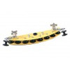 Jameson Corner Block - Single, Nylon Roller, 60 Degree