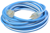 Southwire 50ft 12/3 SJEOW Polar/Solar Supreme®  Cold Weather Extension Cord (Blue with White Stripe) 6/BX