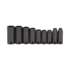 Proto® 3/8" Drive 9 Piece Thin Wall Deep Impact Socket Set - 6 Point 1/ea