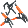 Locking Pliers Set, C-Clamp, Long Nose, Curved Jaw, 3-Piece