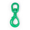 SELF LOCKING HOOK,5/8",SWIVEL,GR 100