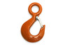 ALLOY EYE HOIST HOOK W/LATCH,PL,#27,5T