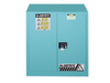 30 Gallon, 1 Shelf, 2 Doors, Manual Close, Corrosives/Acid Steel Safety Cabinet, Sure-Grip® EX, Blue - 893302