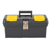 STANLEY® SERIES 2000 METAL LATCH TOOL BOX W/ TOTE TRAY - 16"