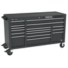 67IN PWR WORKSTATION-DUAL BLACK