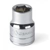 1/4" Drive 6 Point Standard Metric Socket 6mm