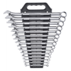 15-Pc. Long Pattern Combination Non-Ratcheting Wrench Set SAE (P/N 81901)