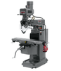 JTM-1050EVS2/230 Mill With 3-Axis Newall DP700 DRO (Knee) With X and Y-Axis Powerfeeds and Air Powered Draw Bar