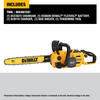 DW 60V GEN2 18IN CHAINSAW W/ 3AH