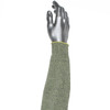 Kut Gard® 10-SATA/HAFR  Cut Resistant Sleeve, Size 18", Green, ANSI A3