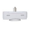 Woods TIMER, INDOOR HEAVY DUTY MECHANICAL WITH NIGHT LIGHT, 2-GROUNDED OUTLETS 6/BX