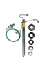Stainless Steel Piston Safety Drum Pump For 5 Gallon Pails, with Flash Arrester - #07713