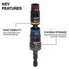 5-in-1 Impact Rated Flip Socket Set