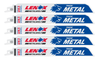 LENOX Lazer Metal Cutting Reciprocating Saw Blade, Bi-Metal, 9-Inch, 14 TPi, 5/Pk