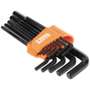 L-Style Long Hex Key Set, SAE, 12-Piece