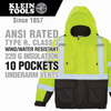 Klein High-Visibility Winter Bomber Jacket, L