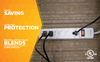 Woods SURGE, 6 OUT SURGE PROTECTOR 900J, 3' 6/BX