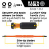 Klein Flip-Blade Insulated Screwdriver, 2-in-1, Square Bit #1 and #2