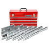 PROTO 1/4", 3/8" & 1/2" Drive 205 Piece Socket Set With Box