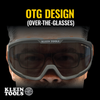 Safety Goggles, Replacement Lens, Gray