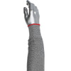 Kut Gard® 20-S13ATA/PE2  Cut Resistant Sleeve, Size 18", Gray, ANSI A2