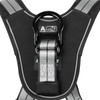 SAFEWAZE PRO+ Slate Construction Harness: Alu 3D, Alu QC Chest, Alu FD, Alu QC Legs (4X)