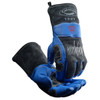 Caiman® 1521  Hand Protect-Welding, Size L, Blue, ANSI A5