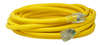 Southwire 25ft SJTW 10/3 Outdoor Extension Cord W/ Lighted End  (Yellow) 6/BX