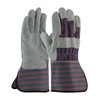 PIP® 84-7632  Leather Palm Gloves, Size L, Blue