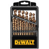 DEWALT Drill Bit Set, Pilot Point, Cobalt Alloy Steel, 29-Piece