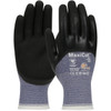MaxiCut® Oil 44-505  Cut Resistant Gloves, Size XS, Blue, ANSI A3