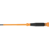 Insulated Precision Screwdriver, 1/8-Inch Slotted, 4-Inch Shank