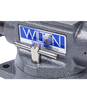 WILTON 1745, Tradesman 4-1/2" Round Channel Vise with Swivel Base