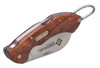 GREENLEE Hawkbill Pocket Knife, Wood Handle