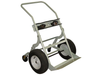 Double Cylinder Hand Truck, 16" Pneumatic Wheels, Rear Casters - 35036