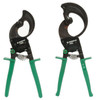GREENLEE Cutter, Cable-Ratchet