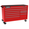 WRKSTATION 66 IN 10 DWR GL RED