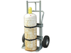 Single Cylinder Hand Truck | 16" Pneumatic Wheels - 35010