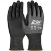 G-Tek® PolyKor® X7™ 16-378  Cut Resistant Gloves, Size 2XL, Black, ANSI A7