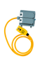 Southwire RT Angle Quad 6ft 12/3 SJTW Right Angle GFCI w/Circuit Breakers 15A 120V1800W - UL and CSA Listed 3/BX