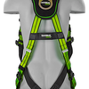 SafeWaze PRO Full Body Harness: 1D, MB Chest, TB Legs  (L/XL)