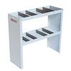 Heavy Duty Adjustable 2 Shelf Unit, 36 in x 34 in x 13-1/2 in