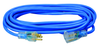 Southwire 25ft 14/3 SJTW Premium High Visibility - Low Temp Cord (Blue) 6/BX